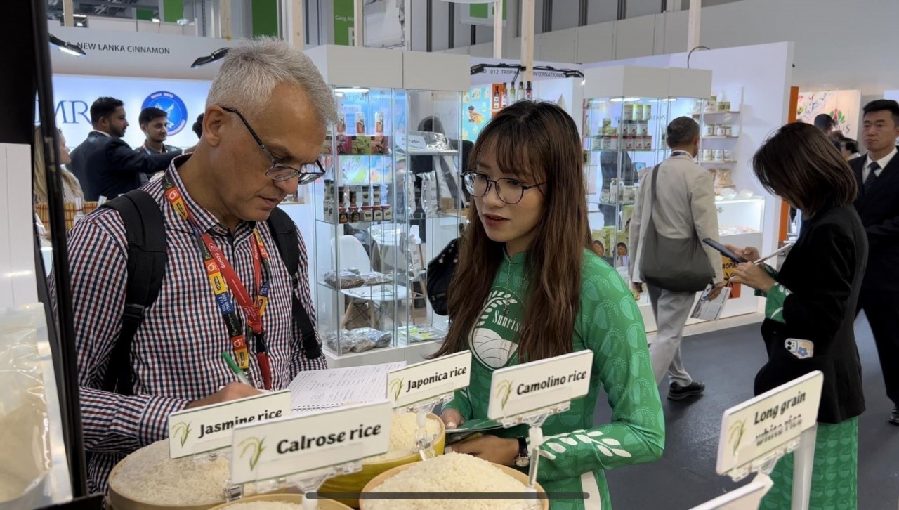 Doanh nghiệp Việt quảng bá sản phẩm xanh, hữu cơ tại hội chợ Anuga 2023
