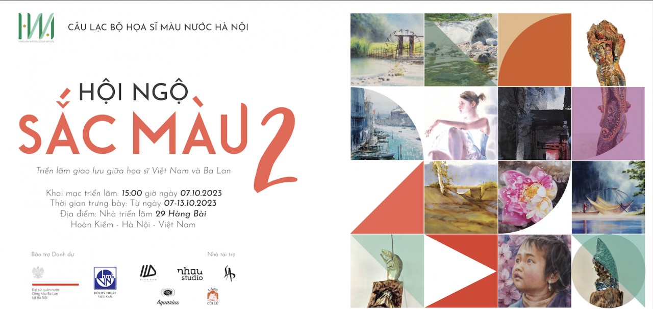 Triển lãm giới thiệu 169 tác phẩm hội họa và điêu khắc của các họa sĩ Ba Lan, Việt Nam