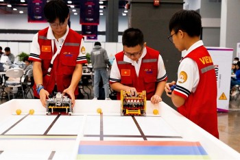 viet nam dat 4 giai lon tai cuoc thi world robot olympiad