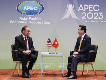 chu tich nuoc vo van thuong tiep thu tuong malaysia nhan dip du tuan le cap cao apec 2023