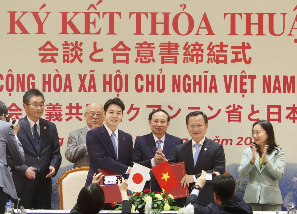 Quảng Ninh (Việt Nam) - Hokkaido (Nhật Bản) ký kết nhiều thỏa thuận hợp tác