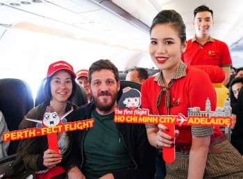 vietjet khai truong duong bay den perth adelaide