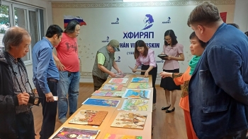 Nhiều điểm mới trong Cuộc thi “Em vẽ Việt Nam – Em vẽ nước Nga” lần thứ VII