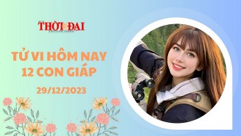 Tử vi hôm nay 12 con giáp 29/12/2023: Thìn gặp nhiều trở ngại