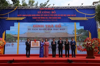quang ninh dinh tra co la di tich quoc gia dac biet
