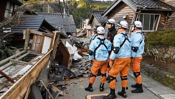 Các nước hỗ trợ Nhật Bản khắc phục hậu quả động đất