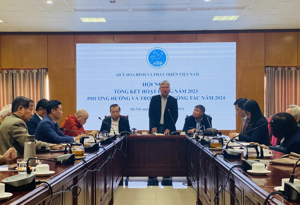 Quỹ Hoà bình và Phát triển Việt Nam: phát huy thế mạnh nghiên cứu tham mưu, thiết lập quan hệ hợp tác với đối tác mới