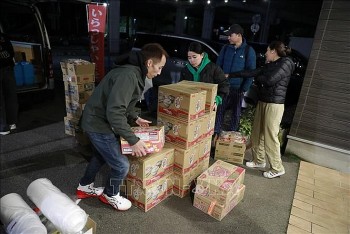 Động đất tại Nhật Bản: Hành trình tiếp tế nước sạch cho người Việt trong vùng động đất