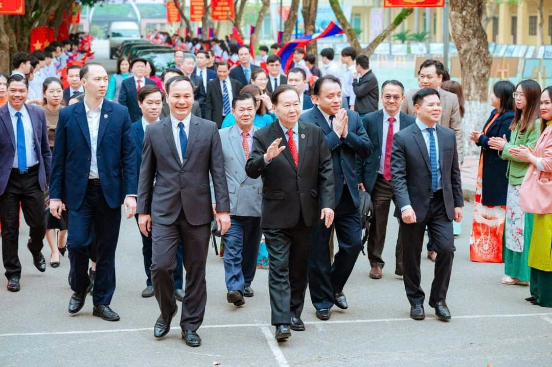 Phó Chủ tịch Quốc hội Lào: Trường Hữu Nghị T78 thực hiện tốt sứ mệnh tuyên truyền quan hệ đặc biệt Việt – Lào đến thế hệ trẻ