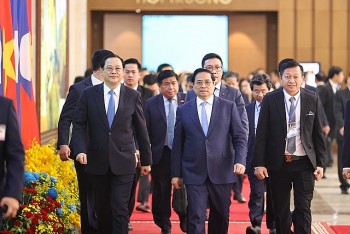 Thủ tướng Phạm Minh Chính và Thủ tướng Lào đồng chủ trì kỳ họp lần thứ 46 Ủy ban liên Chính phủ về hợp tác song phương