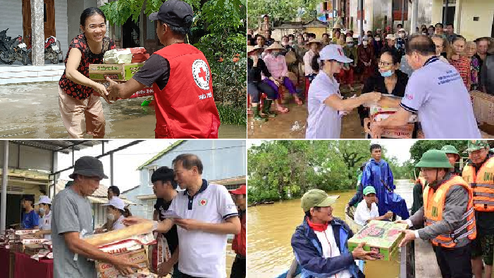 dfatd ho tro phu nu tre em va ho nghe o bi anh huong boi mua lu o thu a thien hue