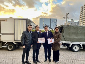 cong dong nguoi viet tiep tuc ho tro nan nhan dong dat o nhat ban