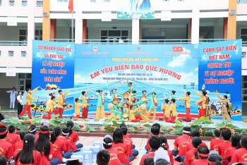 vung tau 100 hoc sinh tham du chung ket cuoc thi em yeu bien dao que huong