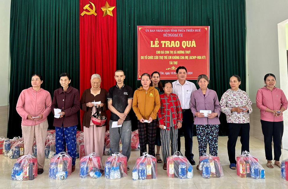 34 khoan vien tro phi chinh phu den voi tinh thua thien hue trong nam 2023