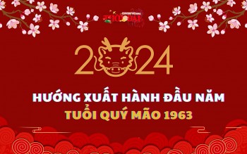 ngay gio huong xuat hanh nam 2024 cho nguoi tuoi quy mao 1963