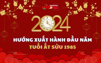 Ngày giờ hướng xuất hành năm 2024 cho người tuổi Ất Sửu 1985