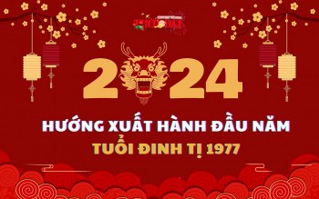 ngay gio huong xuat hanh nam 2024 cho nguoi tuoi dinh ti 1977