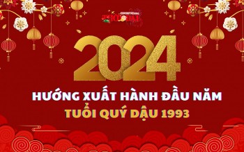 ngay gio huong xuat hanh nam 2024 cho nguoi tuoi quy dau 1993