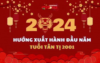 Ngày giờ hướng xuất hành năm 2024 cho người tuổi Tân Tị 2001
