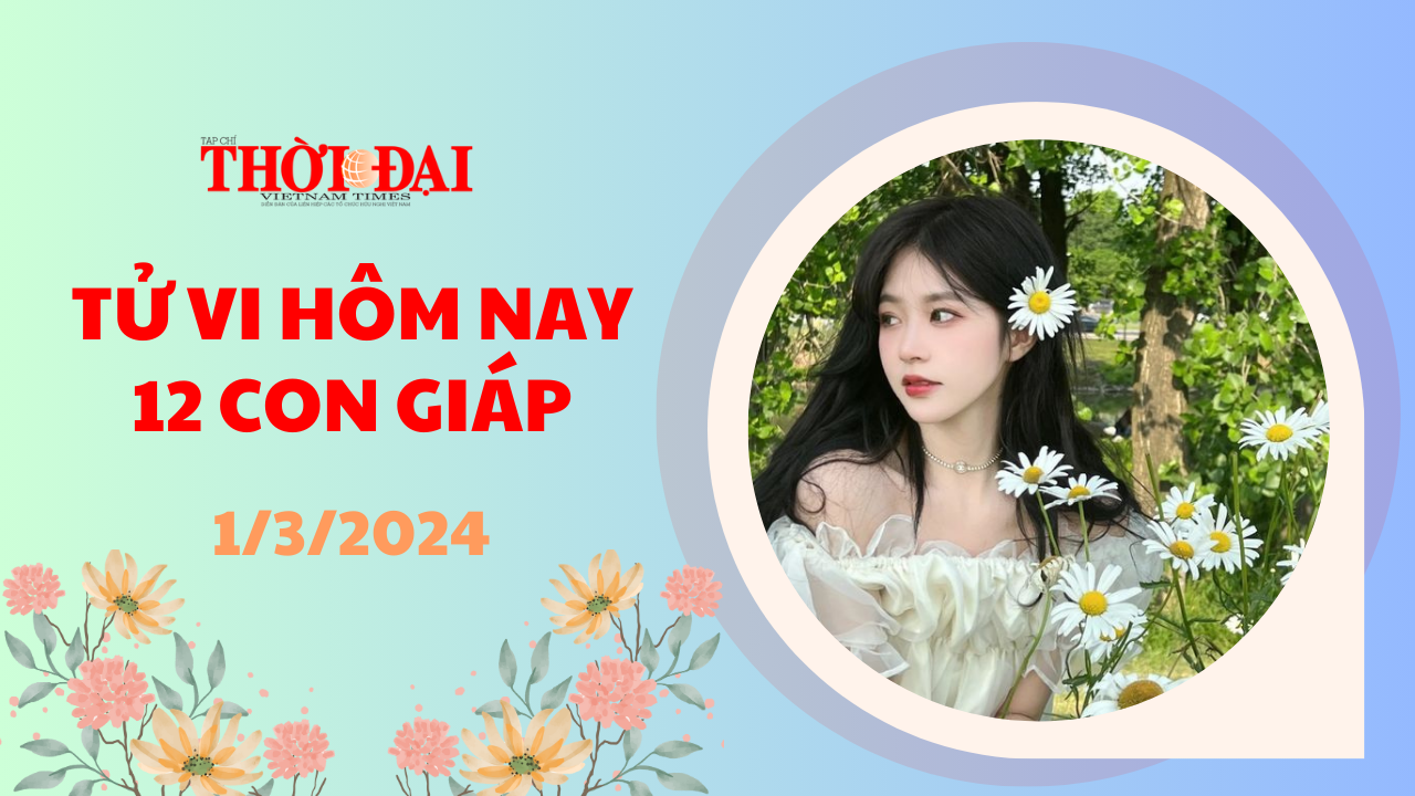tu vi hom nay 12 con giap 132024 ty mao nhan con mua loc la ngay dau thang