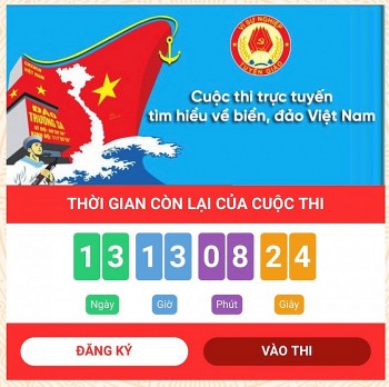 hoa binh trien khai cuoc thi truc tuyen tim hieu ve bien dao viet nam