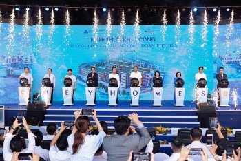 khoi cong truong lien cap meyschool doan thi diem tai meyhomes capital phu quoc