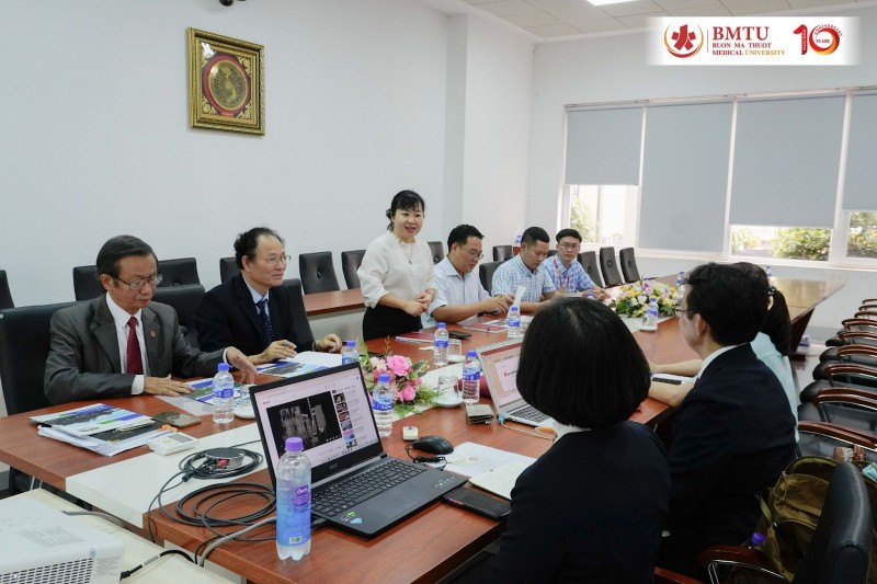 Thúc đẩy hợp tác giữa Liên hiệp hội người Việt Nam tại Nhật Bản với Trường Đại học Y Dược Buôn Ma Thuột