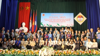 Hội hữu nghị Việt Nam - Campuchia: Tiếp tục "ươm mầm" 102 lưu học sinh Campuchia