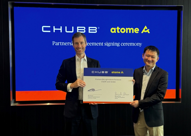 Chubb và Atome công bố quan hệ đối tác khu vực nhằm thúc đẩy việc bảo vệ người tiêu dùng ở Đông Nam Á