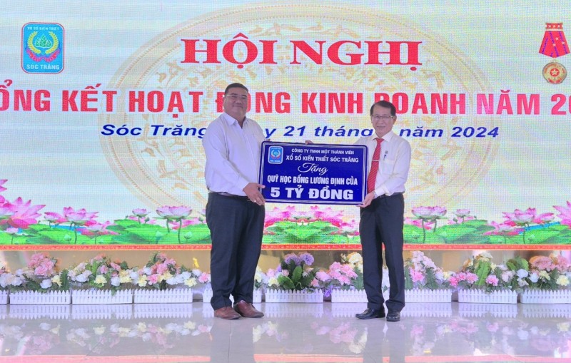 Năm 2024, Xổ số kiến thiết Sóc Trăng phấn đấu đạt doanh số tiêu thụ trên 6.319 tỷ đồng