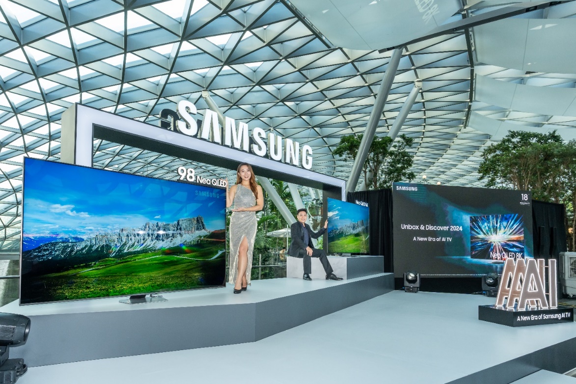 Samsung Electronics giới thiệu các dòng TV Neo QLED 8K, Neo QLED, OLED năm 2024 được hỗ trợ bởi AI