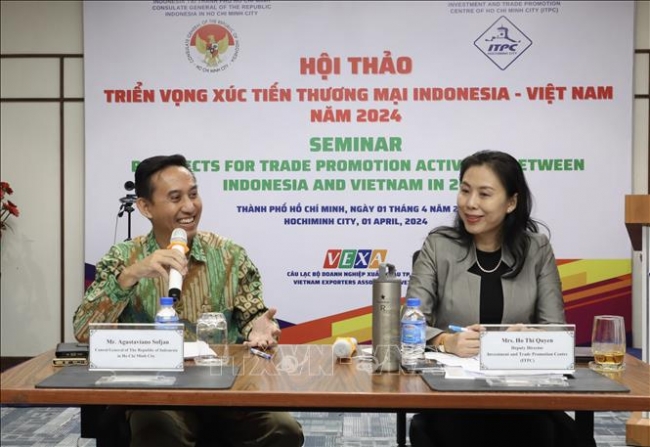 Thúc đẩy xúc tiến thương mại, nông nghiệp, thuỷ sản Indonesia - Việt Nam