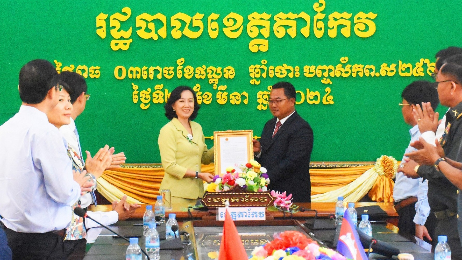 An Giang hợp tác nhiều lĩnh vực với các địa phương Campuchia