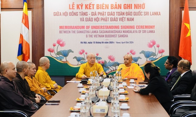 Tăng cường hợp tác Phật giáo giữa Việt Nam và Sri Lanka