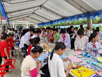 Tưng bừng ngày hội đọc sách tại huyện Quang Bình, Hà Giang
