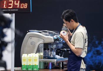 vinamilk dong hanh cung cac barista tai cuoc thi quoc te asia latte art battle