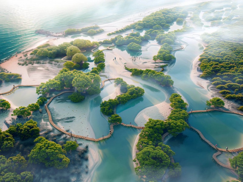 Dubai với dự án rừng ngập mặn lớn nhất thế giới
