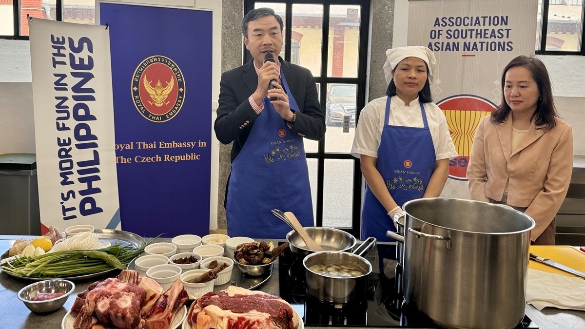 Phở Việt Nam gây ấn tượng tại Lễ hội Quảng bá ẩm thực ASEAN