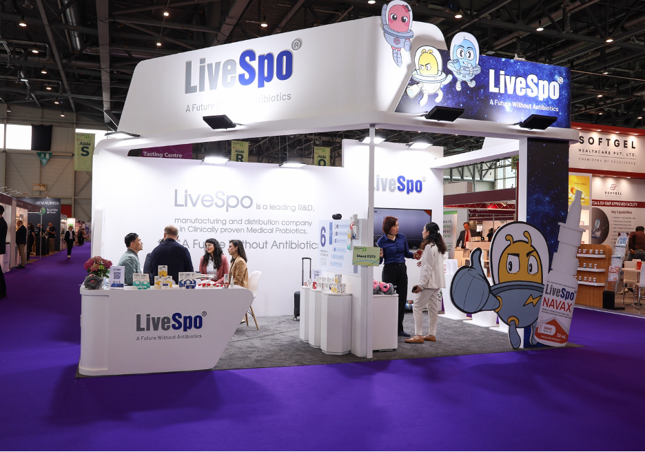 LiveSpo Pharma giới thiệu sản phẩm men vi sinh y tế của Việt Nam tại Triển lãm Vitafoods Europe 2024