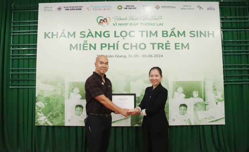 Tổ chức VCF triển khai dự án “Vì nhịp đập tương lai” tại Kiên Giang