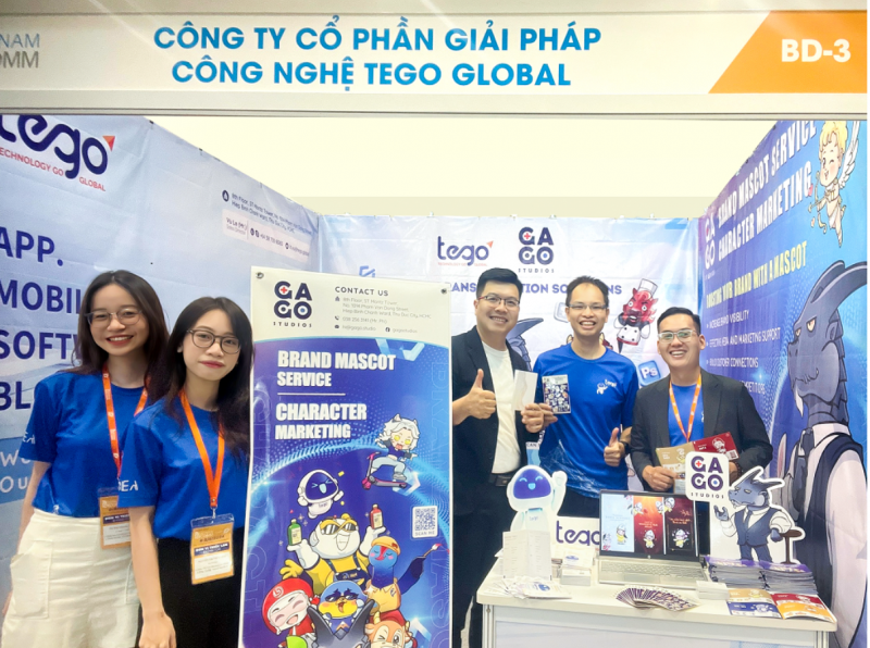 Gago Studios vững bước phát triển cùng Vietnam ICT COMM 2024
