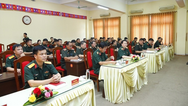 20 cán bộ Cục Kiểm tra Quân đội nhân dân Lào được tập huấn nghiệp vụ