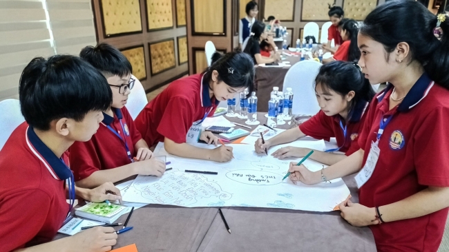 GNI tập huấn kỹ năng dẫn dắt đội nhóm cho nhiều học sinh Hòa Bình, Tuyên Quang