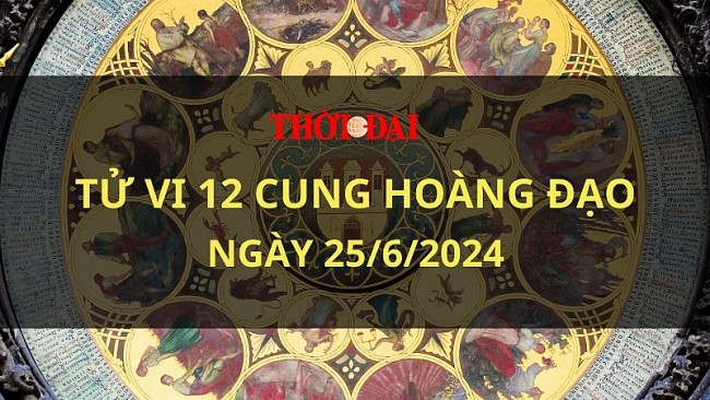 Tử vi hôm nay 12 cung hoàng đạo 25/6/2024: Xử Nữ gặp được người đồng hành đáng tin cậy