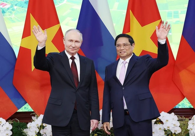 Lãnh đạo Việt-Nga nhất trí về 5 định hướng lớn trong hợp tác song phương