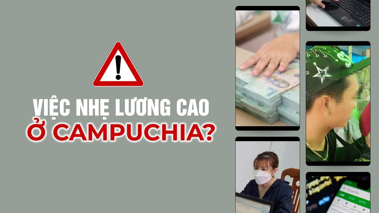 Cảnh báo tội phạm mua bán người qua biên giới Campuchia