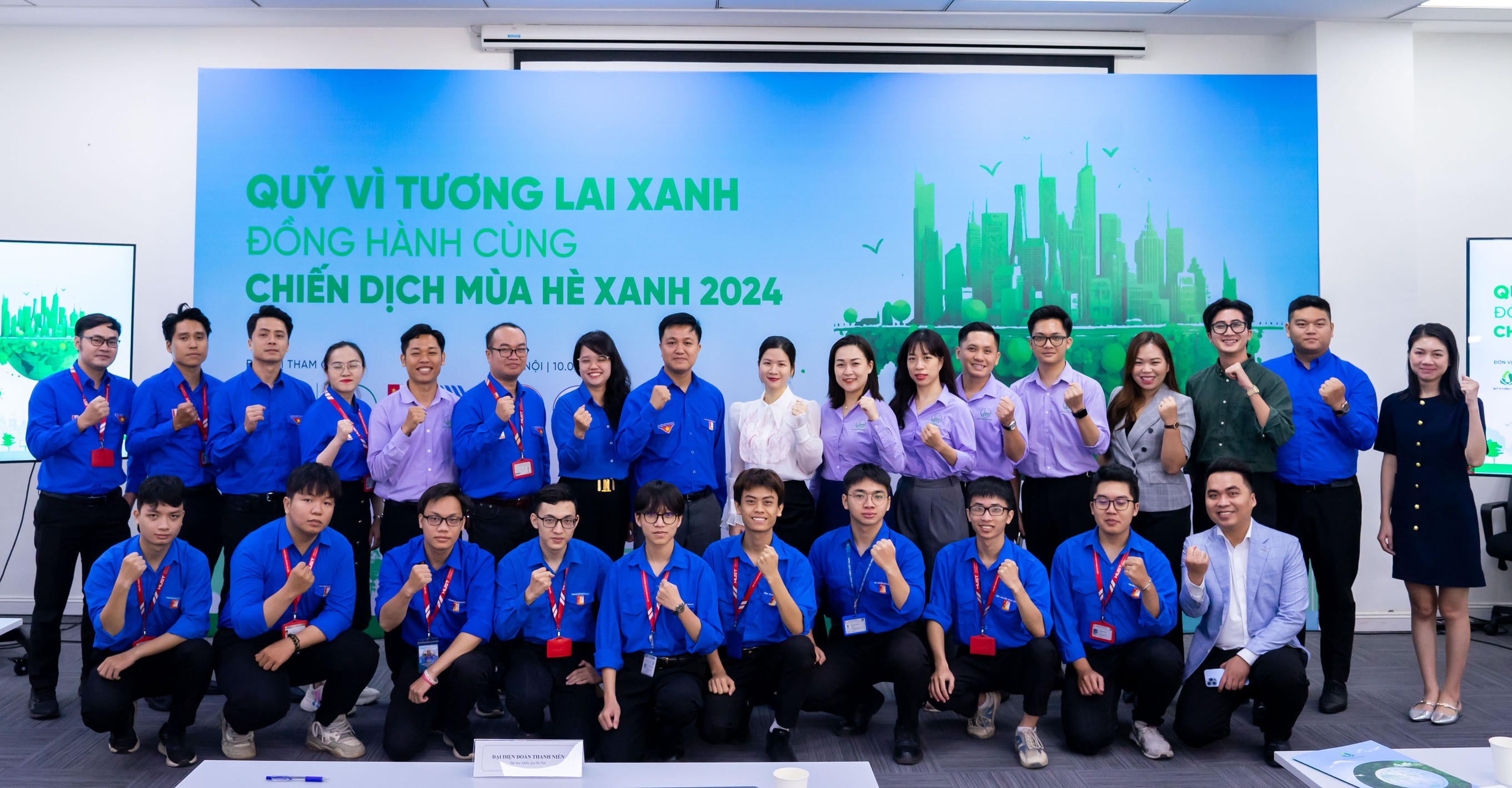 Quỹ Vì tương lai xanh đồng hành cùng chiến dịch Mùa hè xanh 2024