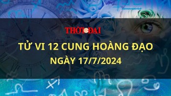 tu vi hom nay 12 cung hoang dao 1772024 tai tinh chieu menh song tu vo cung may man