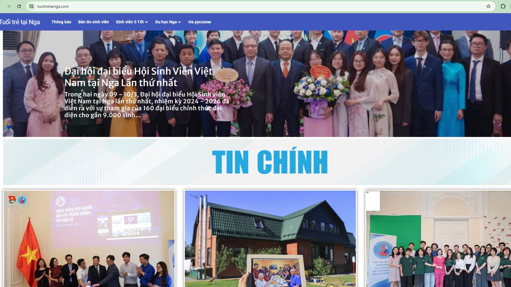 dia chi cung cap thong tin chinh thong cho sinh vien viet nam tai nga