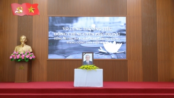 Liên hiệp các tổ chức hữu nghị Việt Nam tổ chức Lễ tưởng niệm Tổng Bí thư Nguyễn Phú Trọng